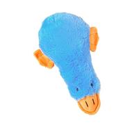 shjxi Squeaky Plush Duck Dog Toy, Small Pets Stuffed Chew Toys, Wear Resistant Animals Chew, Long Lasting and Interactive Plush for Pet Lovers, Friends, 9.45x6.3 inches