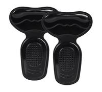 shjxi Talonnettes pour chaussures - Coussinet de talon anti-usure 2 en 1 | coussinets en silicone, coussins pour le dos, ajustement plus serré, pour homme, chaussure trop grande
