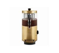 H.Koenig Distributeur à Chocolat Chaud Acier inoxydable SHK804, 1200W, Cuve amovible de 3L, Thermotast réglabable, Maintien au chaud, Système anti-goutte, Compatible Lave-vaisselle