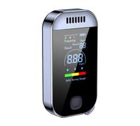 Shkalacar Alcootest Ethylotest Electronique,Testeur d'alcoolémie Portable de Haute précision, détecteur d'alcool sans Contact, Rechargeable par USB avec Fonction d'alarme numérique à écran LED