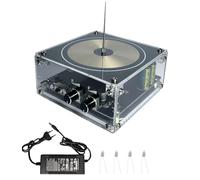 Shkalacar BT Music Bobine Tesla, Haut-Parleur Plasma avec Aiguille de décharge et Petite Ampoule, éclairage Artificiel Tactile, expérience Scientifique de Transmission sans Fil