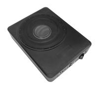 Shkalacar Caisson de Basses amplifié sous siège 10" pour Voitures, camions et Bateaux - Système de Caisson de Basses Compact avec kit de câblage