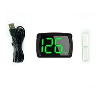 Shkalacar Compteur de Vitesse Intelligent GPS HUD,Voiture HUD Headup Display KM/H MPH avec LED Grand Affichage de Police pour Voiture Camion SUV Moto