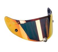 Shkalacar Lentille de Remplacement de Visière Casque Moto | avec Anti-UV Anti-buée Anti-Rayures, Transparent Fumée Noir Rouge pour Casque RPHA-11 RPHA-70