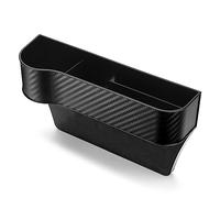 Shkalacar Organiseur LatéRal pour SièGe de Voiture,Boîte de Rangement multifonctionnelle avec Porte-Gobelet,pour siège Avant de Voiture, Ajustement Universel pour Voitures, VUS et camions