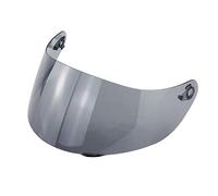Shkalacar Plein Visage Moto Casque Pare-Brise Visière,Remplacement de Visière de Lentille de Casque de Bouclier de Vent de Moto pour Le Casque intégral Compatible avec agv K1 K3SV K5