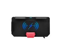 Shkalacar Support de téléphone portable pour moto, support de charge sans fil avec deux ports USB, remplacement pour BMW (nouvelle mise à niveau)