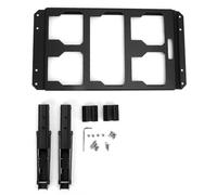 Shkalacar Support Pliant, Table de Travail en Alliage D'aluminium de qualité Supérieure avec Conception Pliable pour Le Rangement la Boîte à Outils, Compatible avec Les Rails du