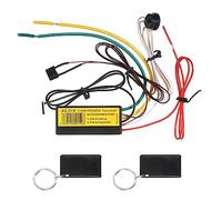 Shkalacar Système de sécurité Anti-vol de Moto de véhicule de vélo de système d'alarme à télécommande 12V,Antidémarrage du Moteur, système d'alarme Anti-détournement Portable pour véhicule