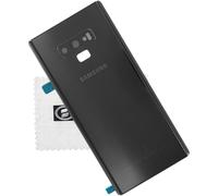 SHLOK Couvercle arrière de Batterie pour d'origine Samsung pour SamsungGalaxy Note 9 N960F Noir Back Cover Chiffon de Nettoyage d'écran