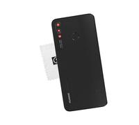 SHLOK Couvercle de la Batterie Face arrière pour d'origine Huawei P20 Lite Noir/capteur/Film adhésif avec Chiffon de Nettoyage
