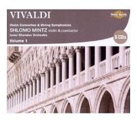 SHLOMO/ISRAEL CHAMBER ORCHESTRA MINTZ - VIOLIN CONCERTOS+STRING... 5 CD NEU