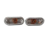 SHLPDFM Lot de 2 clignotants latéraux avant gauche et droit pour VW Golf 4 Bora Lupo T5 Seat Arosa Ford (jaune)