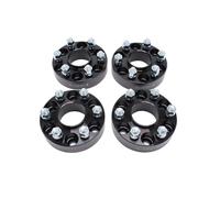 SHLPDFM Lot de 4 rondelles d'écartement de 35 mm - Diamètre 66,1 - 6 x 114,3 mm - Avec 20 vis de roue M12 x 1,25 - Pour Nissan Navara (D40, NP300)