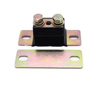 SHLPDFM Support de coussin de transmission en polyuréthane noir pour GM TH350 Chevy Turbo TH400 700R4 Transmissions arrière Matériel de montage inclus