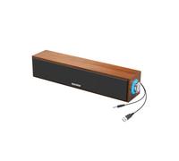 SHLWYG Haut-parleurs d'ordinateur en Bois - Polyvalents, Bon Son, Bluetooth et Plug-in - pour Ordinateurs, téléviseurs, Smartphones et Plus Encore.