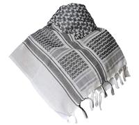 Shmagh Écharpe châle pour homme et femme Tête multifonction Shemagh Shemagh polyvalent châle d'extérieur à porter au quotidien Grand foulard, Noir , taille unique
