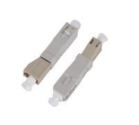 SHMKBDPF Adaptateur fibre optique APC/UPC SC mâle vers UPC FC/LC/SC/ST femelle monomode multimode MO3, lot de 5(USC-M-ULC-F-M)