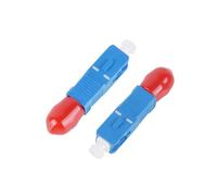 SHMKBDPF Adaptateur fibre optique APC/UPC SC mâle vers UPC FC/LC/SC/ST femelle monomode multimode MO3, lot de 5(USC-M-UST-F)