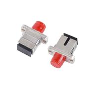 SHMKBDPF Adaptateur fibre optique UPC FC/LC/SC/ST mâle/femelle vers UPC LC/SC/FC/ST monomode (lot de 5)(UFC-F-USC-F)