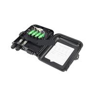 SHMKBDPF Boîtier de distribution fibre optique 8 conducteurs, non coupé, répartiteur extérieur 1:8, cassette avec adaptateur APC/UPC(With adapter APC)