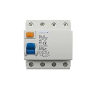 SHMKBDPF Disjoncteur électromagnétique à Courant résiduel, 4P 100/300mA AC, disjoncteur différentiel, Interrupteur de sécurité(300mA,4P 32A)