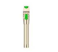 SHMKBDPF Localisateur visuel de défauts, testeur de câbles à fibre optique 10/30/50/100 mW avec connecteur FTTH SC/FC/ST 2,5 mm(Gold-20mw)