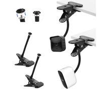SHMSHNG Lot de 2 supports flexibles en métal réglables à 360° pour appareil photo intérieur et extérieur pour Blink, Eufy eufyCam 3, 3C, 2, 2C, 2C Pro, Wyze Cam Pan, Arlo Ultra 2