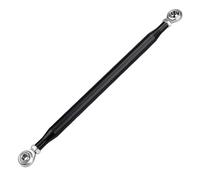 SHMT Tige de liaison de manette de vitesse de style rond noir Compatible avec Harley Softail Dyna Touring Electra Street Tour Road Glide Road King 1980-2021