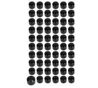SHMTOOL 60 PCS noir moteur de moto boulons couvertures tête ronde boulons toppers bouchons kit pour Harley Evolution 1984-1999 et moteurs à cames jumelles 1999-2017
