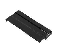 SHMTOOL Couvercle de boîte de batterie pour moto Black top Metal Pour Harley Sportster XL 1982-1996, Wide Glide FXWG 1980-1986, Super Glide FXE 1973-1985