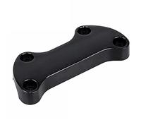 SHMTOOL Couvercle de clip supérieur pour poignée lifter noir 1 pouce Pour Harley Softail Dyna Sportster XL & FX FXR models 1974-2015