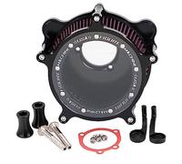 SHMTOOL Noir Clear moto air filter système de filtre d'admission Kit Pour Harley Dyna FXD Softail 1993-2015 Touring Road King Electra Glide 1993-2007