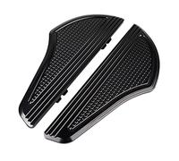 SHMTOOL noir Defiance Front Rider planches de plancher pédale pour Harley Touring Street Road Glide King 1986-2021, Softail FL 1986-2017