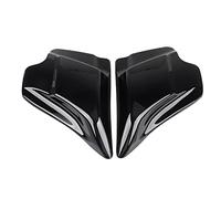 SHMTOOL Plaque de couverture latérale ABS noir vif Pour Harley Tourist Street glider flhx Electra glider flht Road glider fltr Road King flhr 1997-2007, à droite et à gauche