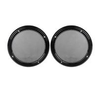 SHMTOOL Plaque de grille de haut - parleur arrière pour Harley Electra Glide Ultra Classic Street Glide 2014-2023, Road Glide Tri Glide 2016-2019, Grille noire et noire