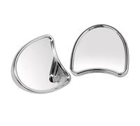 SHMTOOL Rétroviseur chromé carénage montage rétroviseur 10mm Pour Harley Street Glide FLHX Electra Glide FLHT FLHTK FLHTCU 1996-2013