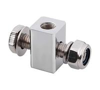 SHMTOOL Support de support de lampe frontale chromé 3/4" Pour Harley Sportster 883 1200 Dyna Softail Touring Electra Glide