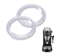 ShnminEU Lot de 2 joints d'étanchéité compatibles avec les machines à expresso DeLonghi EC680/EC685/EC785/EC885/EC850/EC860, matériau en silicone de qualité alimentaire