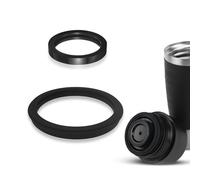 ShnminEU Lot de joints d'étanchéité en silicone compatible avec Emsa Travel Mug Classic/Waves 0,36 l Mug de voyage Grande 0,5 l Joints de rechange pour couvercle de tasse à café