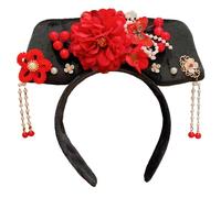 Shntig Bandeaux de princesse chinoise, couvre-chef de fête de Cosplay pour reconstitution historique, Costume traditionnel, couvre-chef de princesse