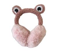 Shntig Cache-oreilles pliables en polaire pour, cache-oreilles en forme de grenouille, bandeau pour, garçons et filles, unisexe, bonnet d ' hiver, chauffe-oreilles en polaire pour hommes