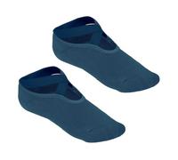 Shntig Chaussettes de danse et de yoga combinant un coussinet de traction souple en tissu texturé à lanières pour tous les jours, fitness multifonction avec rembourrage, noir foncé, Taille unique