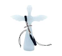Shntig Croix d'ange en résine - Paumes de poche - Crucifix de la Terre Sainte - Cadeau d'encouragement pour les chrétiens - Prière à main