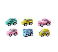 Shntig De 6 Voitures Miniatures à Traction inertielle à définir pour Les, Styles, Aucune Batterie nécessaire et sans Danger pour Les Tout-Petits Voiture à Traction inertielle