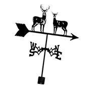 Shntig Girouette en métal - Décoration de toit en forme de coq - Pour abri de jardin et abri de jardin