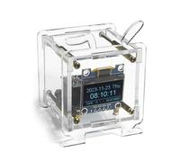 Shntig Horloge météo température humidité réseau Wifi électronique horloge numérique soudure