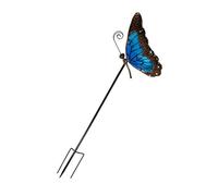 Shntig Lampe solaire d'extérieur étanche en forme de papillon - Décoration de jardin - Piquet avec lampe solaire - Accessoires d'anniversaire - Piquet d'habitat