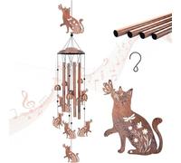 Shntig Le péage du vent en fer de 86,4 cm offre de beaux sons pour se reposer dans les terrains, améliorer les modes de vie, l'humeur et la relaxation