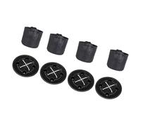 Shntig Lot de 4 supports hydratants en tissu avec structure en filet pour une meilleure ventilation et construction permanente en polystyrène pour une utilisation en intérieur et en extérieur